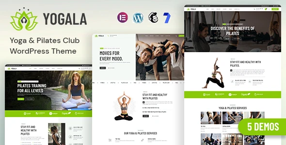 Yogala – Yoga & Pilates Club WordPress Theme